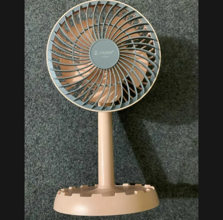 JYSUPER%20JY-2218%20Professional%20Rechargeable%20Portable%20Mini%20Table%20Fan%20-%20Image%204