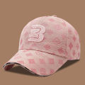 Baseball caps suitable for men and women, fashion sports caps, fashion embroidery, abstract logo, lightweight and portable design.