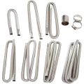 Air Diesel Parking Heater Stainless Steel Exhaust Pipe Tube Gas Vent Hose 60cm 100cm 120cm 150cm 200cm 250cm 300cm For Car Etc. 