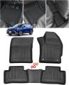 Heavy Duty TPE All Weather Car Floor Mats For Toyota corolla cross 1st & 2nd Row Full Set Rubber Floor Liners Anti Skid Car Mats 3D 5D 7D Full covered floor carpet mat Long lasting waterproof high quality car interior accessories dust protector. 