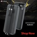 Benz icon power bank 10000mah 4 output 2 input options, Best price in Pakistan. 