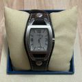 (A). Fossil JR-8130 Brown leather strap Women's Watch used good condition without original packaging. 