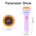 Children Early Education Projection Flashlight Cute Cartoon Torch Lamp Toys for Kid Holiday Birthday Xmas Gift Learning Toys. 