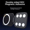 Ultra-thin Magnetic Phone Holder Foldable Portable Mount Magnetic Car Cell Phones Bracket Vehicle Navigation Universal Stand.
