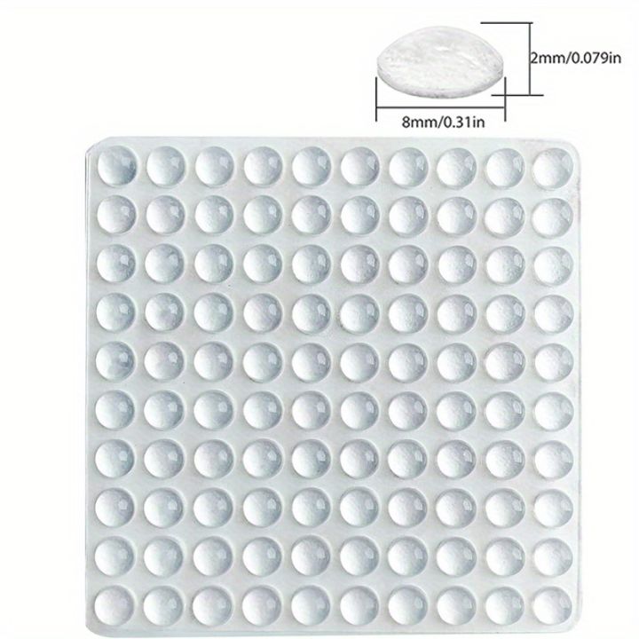 100pcs%20Clear%20Silicone%20Anti-Collision%20Bumper%20Pads,%20Self-Adhesive%20Protective%20Stoppers%20for%20Cabinet%20Doors%20Furniture%20Drawers%20Wardrobe%20-%20Image%208