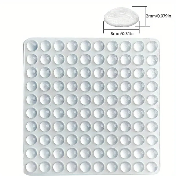 100pcs%20Clear%20Silicone%20Anti-Collision%20Bumper%20Pads,%20Self-Adhesive%20Protective%20Stoppers%20for%20Cabinet%20Doors%20Furniture%20Drawers%20Wardrobe%20-%20Image%208