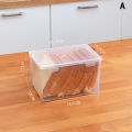 Bread Container Storage Box Kitchen Dispenser Bread Boxes Baking Bread Cake Containers Airtight Box Refrigerator Clear Kitchen. 
