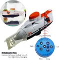 Mini RC Submarine Electric Remote Control Boat Waterproof Diving Toy Simulation Model for Kids Boys Girls Children's Day .