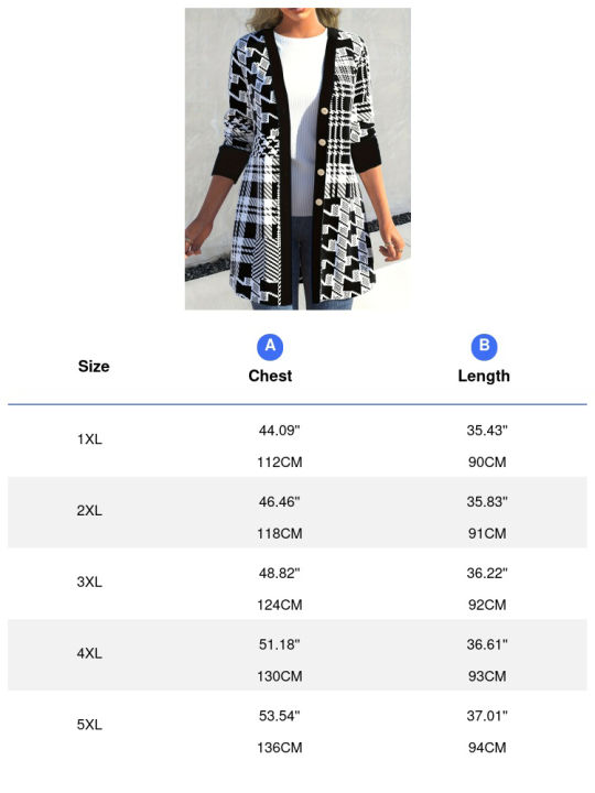 Plus%20Size%20Women's%20Elegant%20Geometric%20Print%20Button-Up%20Cardigan%20Knit%20Long%20Sleeve%20Open%20Front%20Sweater%20Autumn/Winter%20Casual%20Outerwear%20-%20Image%204