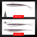 Spinpoler 2" 3" 4" Soft Fishing Lures Jerk Minnow Shad Drop Shot Soft Bait Swimbait Split Tail for Bass Trout Pike Walleye Pesca.