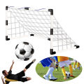 Mini Football Goal with Pump & Ball Football Goal Sports Toy Indoor Outdoor Kids Soccer Goal Football Sport Accessories.