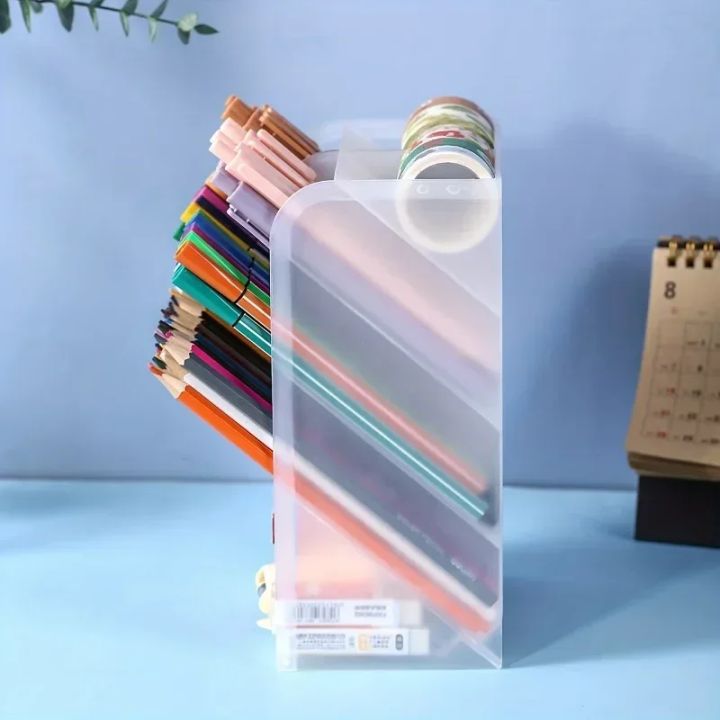 Pencil%20Holder%20&%20Desk%20Organizer!%20Multi-Functional%20Stationery%20Tray%20for%20Pens/Pencils%20%E2%80%93%20Office%20School%20Supplies%20-%20Image%202