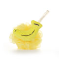 Cute Fruit Baby Bath Brush Children's Bath Ball Soft Skin-friendly Body Scrubber Flower Kids Body Brush Bathroom Accessories. 
