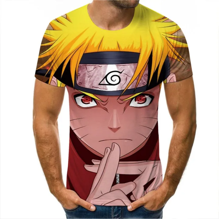 2026%20Summer%20New%20Anime%20Naruto%20Pattern%20T-shirt%203D%20Digital%20Printed%20Short-sleeved%20Boys'%20Casual%20Top%20for%20Teenagers%20-%20Image%206