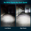 4000LM Motorcycle Headlight LED BA20D H6 H4 Bulbs Hi Lo beam Moto LED Motorbike Headlight Lamp 6000K White 12V.