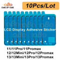10Pcs LCD Display Adhesive Waterproof Seal Sticker for iPhone 11 12 13 Pro Max Mini Front Side Seal Tape Glue Repair Sticker. 