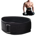 Adjustable Weight Lifting Belt 1 Piece Waist Trainer with Double D-Ring Buckle for Squat Dumbbell Barbell Exercises Fitness Belt. 