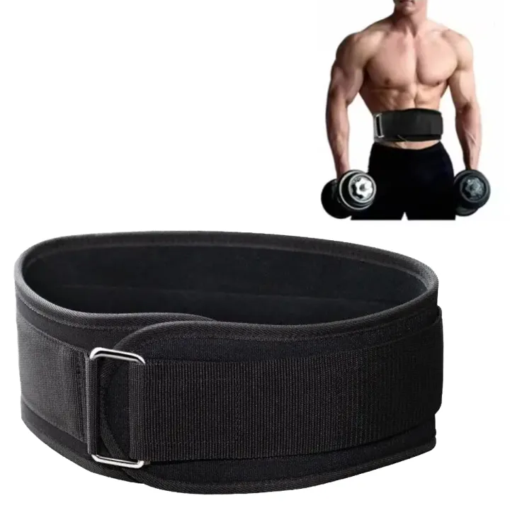 Adjustable%20Weight%20Lifting%20Belt%201%20Piece%20Waist%20Trainer%20with%20Double%20D-Ring%20Buckle%20for%20Squat%20Dumbbell%20Barbell%20Exercises%20Fitness%20Belt%20-%20Image%207