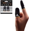 Finger Sleeves for PUBGG Mobile Gaming with Sensitive Touch and Thin Breathable Material (Black) (1Pair). 