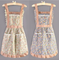 1Pc Kitchen Household Cooking Canvas Apron Women Oil-Proof Waterproof Adult Waist Fashion Coffee shop Flower shop Overalls Apron. 