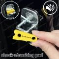 Universal Car Door Lock Sound Deadener Damper Buffer High-Elasticity Silicone Door Latch.