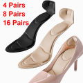 Memory Foam Insoles Women High-heel Shoes Insoles Anti-slip Insole Comfort Breathable Heel Protection.