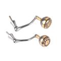 Medium/Large Foldable Hexagon Fishing Reel Handle Fit 2000-7000 Knob Metal Carbon Steel Spinning Reel Fittings. 