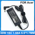 Laptop adapter 19V 1.58A 30W 5.5*1.7mm AC Power Adapter Charger For ACER Aspire One D255 D255E D260 ZG5 ZA3 KAV60 NAV50T D250.