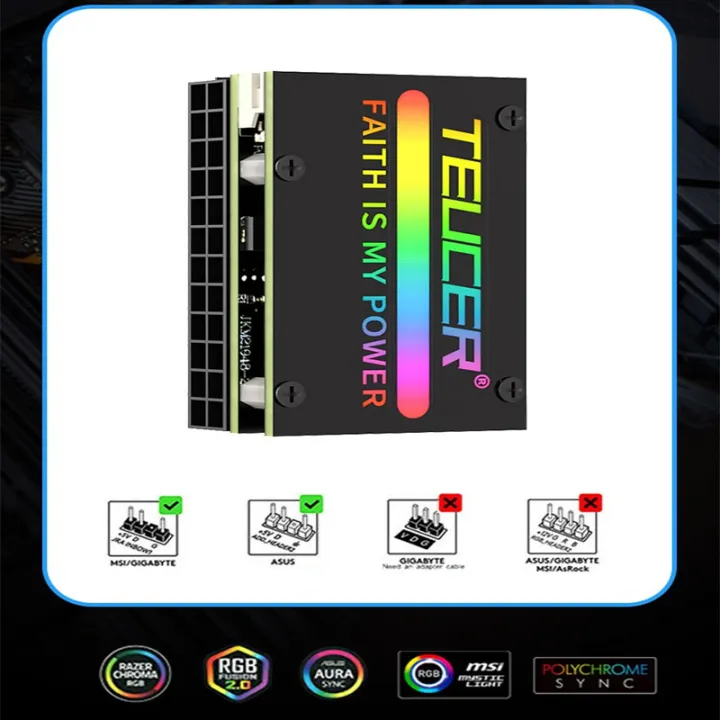 COOLCIRC%20ATX%20Power%20Supply%2024Pin%20to%2090%20Degree%20Adapter%205V%20RGB%20Mainboard%20Motherboard%20Cable%20Connector%20Modular%20DIY%20PC%20Accessory%20-%20Image%203