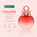 Benetton Colors Woman Rose Intenso Edp 80Ml Pre-Order/Promise to Sell - Order subject to confirmation & cancellation. 
