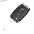 Jingyuqin 3 Button Flip Remote Car Key Alarm 4D70 ID46 Chip 433mhz For Kia Cerato K3 2013 2014 2015 2016 2017 2018 2019.