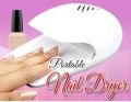 Nail Drying fan UV Portable battery operated Curing Machine. 