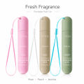 3pcs Portable Roll On Perfume Set 16ml Fresh Body Fragrance for Women Travel Size Long Lasting Scent Rose Peach Jasmine. 