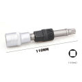 T50/M10 Alternator Pulley Socket Drill Bit With 33 Teeth Tool Alternator Pulley Center Bolt Remover Socket Wrench Tool.