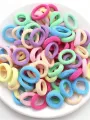 100/200PCS Women Girls Colorful Nylon Elastic Hair Bands Ponytail Hold Small Hair Tie Rubber Bands Scrunchie Hair Accessories. 