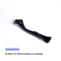 Bicycle foot support aluminum alloy thickened and thickened adjustable universal nonslip bike support bicycle riding accessories. 