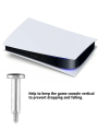 DATA FROG Vertical Stand Screw For PS5 Holder Bottom Fixing Screws Replacement Metal Base Mounting Screw For PS5 Accessories. 