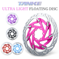 TANKE Bicycle Disc Brake Rotor 140/160 Bike Floating Rotors Stainless Steel Quick Cooling Ultra-light Disc Mtb Heat Dissipation. 