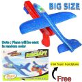 Aeroplane Toy, Model Foam Aeroplane Carrier Rocket, Aeroplane Outdoor Sports Toy, Polystyrene Aviator Throw Glider with LED Lights, Aeroplane Styrofoam Outdoor Interactive Games. 