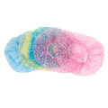 6pcs Wave Point Shower Cap Waterproof Thicken High Quality Hair Salon Elastic For Women Bath Hat Hair Cap Bathroom Products. 