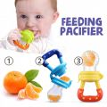 Baby Feeding Pacifier Food Fruits Feeder Dummy Soother Weaning Nipple Supplement Baby Fruit Feeder/Food Feeder Pacifier for Babies Teethers for Babies, Infant Teething Toy. 