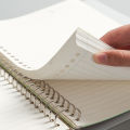 A5/B5/A4 Binder Notebooks Loose Leaf Replaceable Inner Refill with Divider Metal Ring Journal for Student Office School Supplies. 