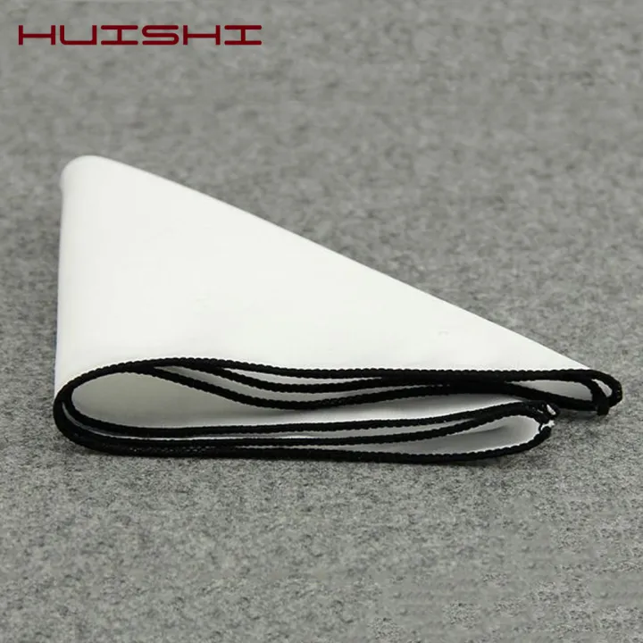 New%20Hanky%20Men's%20White%20Pocket%20Square%20Cotton%20Solid%20Color%20Handkerchief%20Chest%20Towel%20Prom%20Holiday%20Party%20Suit%20Hankies%20For%20Mens%20-%20Image%206