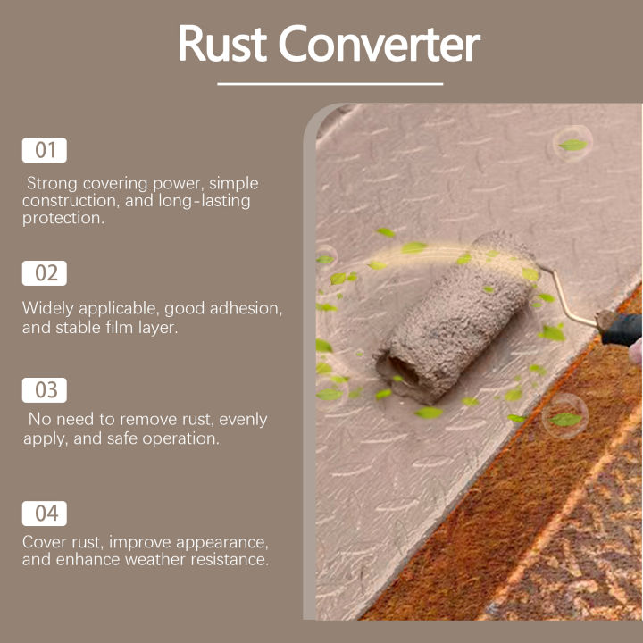 Rust Prf Jakehoe Anti-Rust Conversion Paint Metal Rust-Proof Paint Rust ...