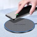 Ultra-Thin Fast Wireless Charger Pad for Samsung Galaxy S24 S23 S22 iPhone 15 14 13 Pro Max Wireless Induction Charging Station. 