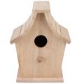 Wood Bird House Breeding Box Sturdy Hanging Bird House Pet Supplies for Parrots Budgerigar Small Birds.