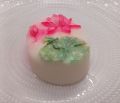 handmade floral design glycerin soap 70 grams handcrafted soap. 