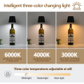 Wireless Wine Bottle Lamp Type-C Charging Touch Control Wine Bottle Light Dimming LED Table Lamp Bar Cafe Atmosphere Night Light.