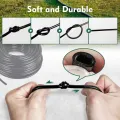 5-50m DIY 4/7mm PVC Garden Watering Garden Hose Micro Irrigation Pipe Drip Watering Kits with Adjustable Drippers Punch Tool. 