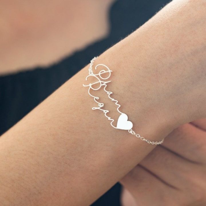 Custom Couple Name Bracelet